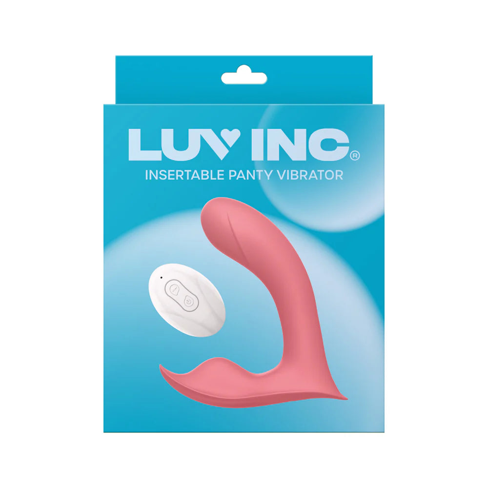 Vibrador Insertable Para Bragas Luv Inc Coral