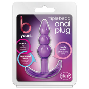 B Yours. Triple Bead Anal Plug