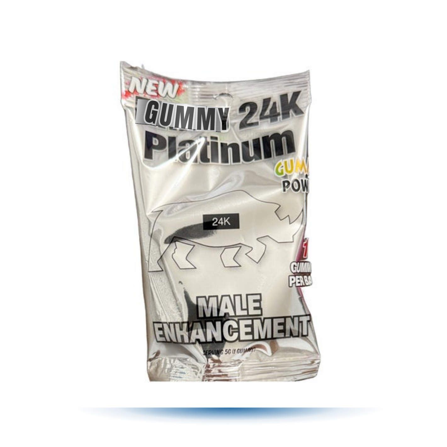 Gomitas de Platino 24k