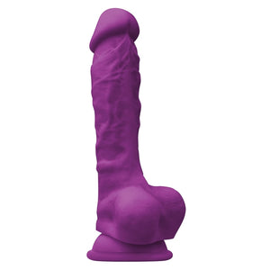 Dildo Colours Pleasures - Morado 7"