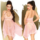 Baby Doll de Penthouse con Encaje y Tanga