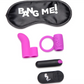 ¡BANG! Finger and Vibrating Cock Ring Set With Blindfold