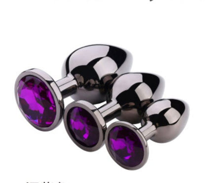 Plug Stainless Steel Purple