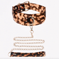 Collar de ámbar con correa