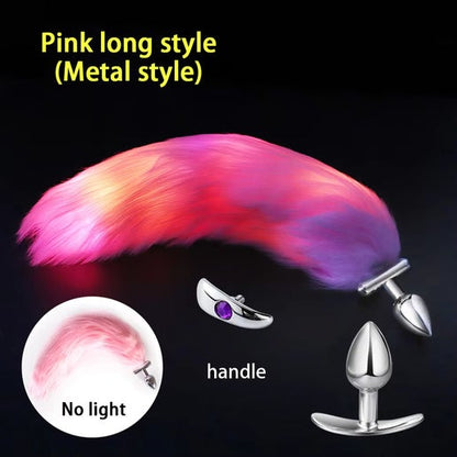 Light-Up Fox Tail Plug