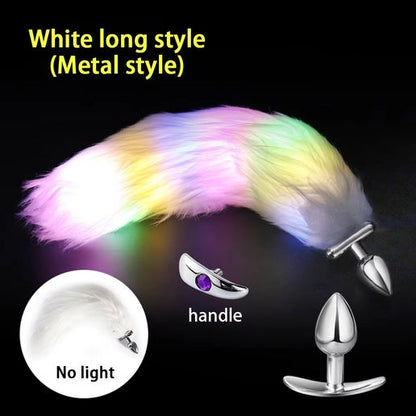 Light-Up Fox Tail Plug