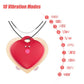 Collar de Corazón Vibrante con Aplicación