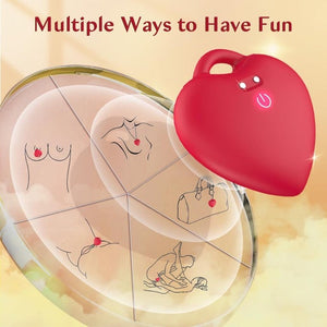 Vibrating Heart Necklace With App