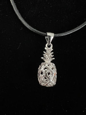 Silver Pineapple Necklace