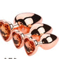 Rose Gold Anal Plug Set