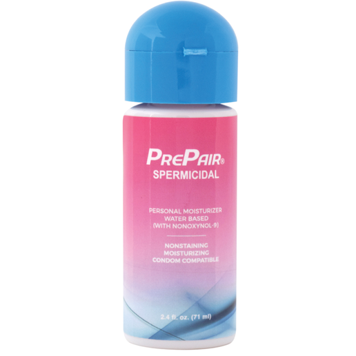 Lubricante personal PrePair con nonoxinol-9