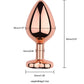 Rose Gold Anal Plug Set