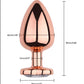 Rose Gold Anal Plug Set