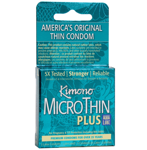 Kimono MicroThin Plus Aqua Lube