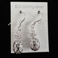 3D Pineapple Earrings Silver925
