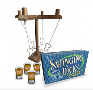 Swinging Dicks Ring Toss Drinking Game