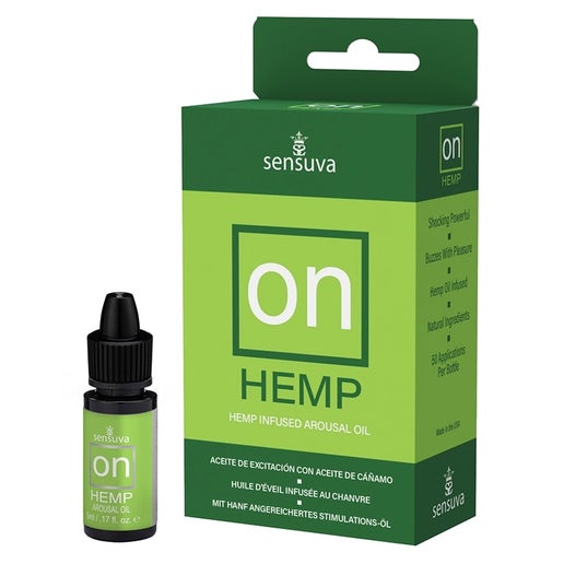 Aceite de excitación de cannabis Sensuva ON