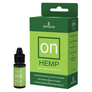 Aceite de excitación de cannabis Sensuva ON