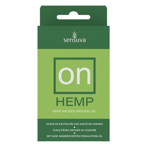 Aceite de excitación de cannabis Sensuva ON