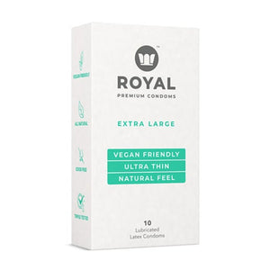 Royal Vegan Condoms XL (10)