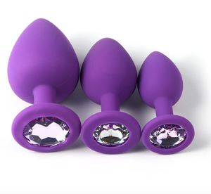 Purple Silicone Plug Set