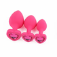 Silicone Heart Plug